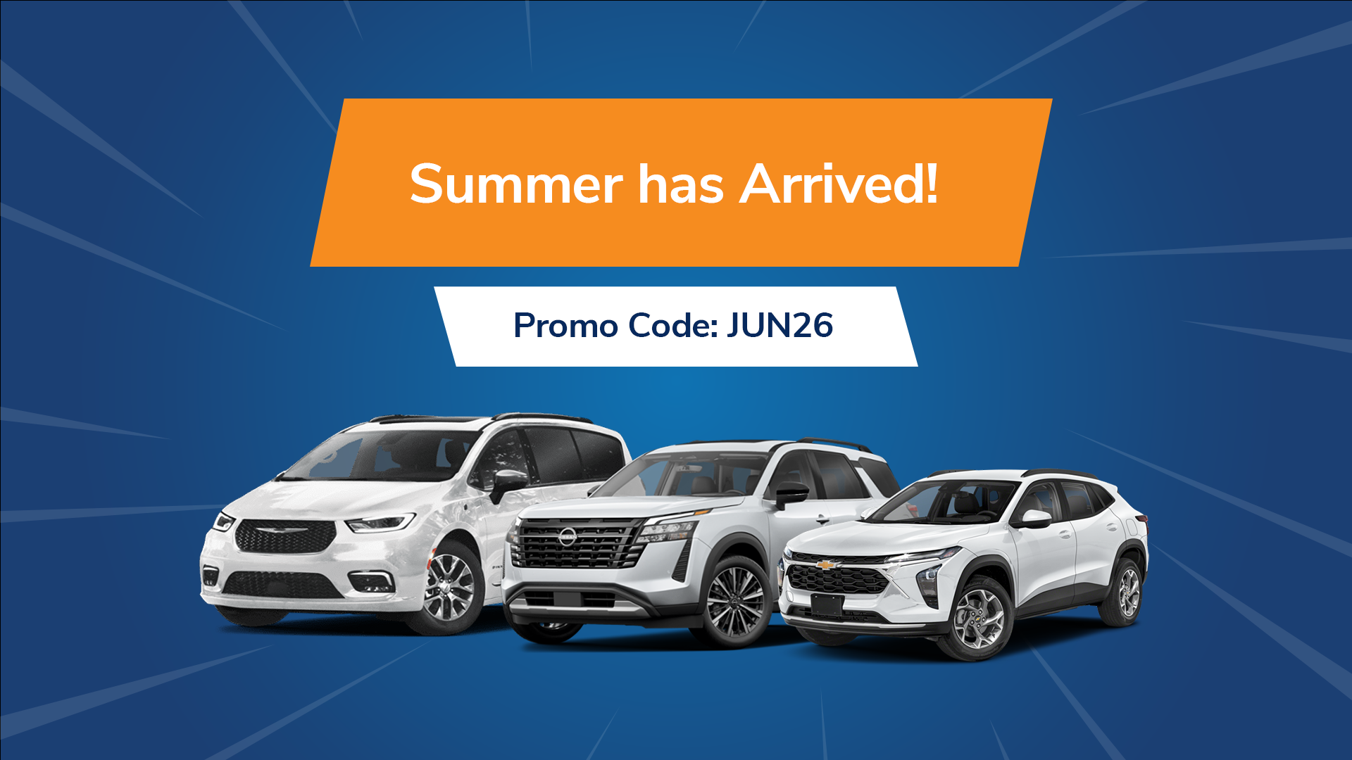 Save on our entire fleet!